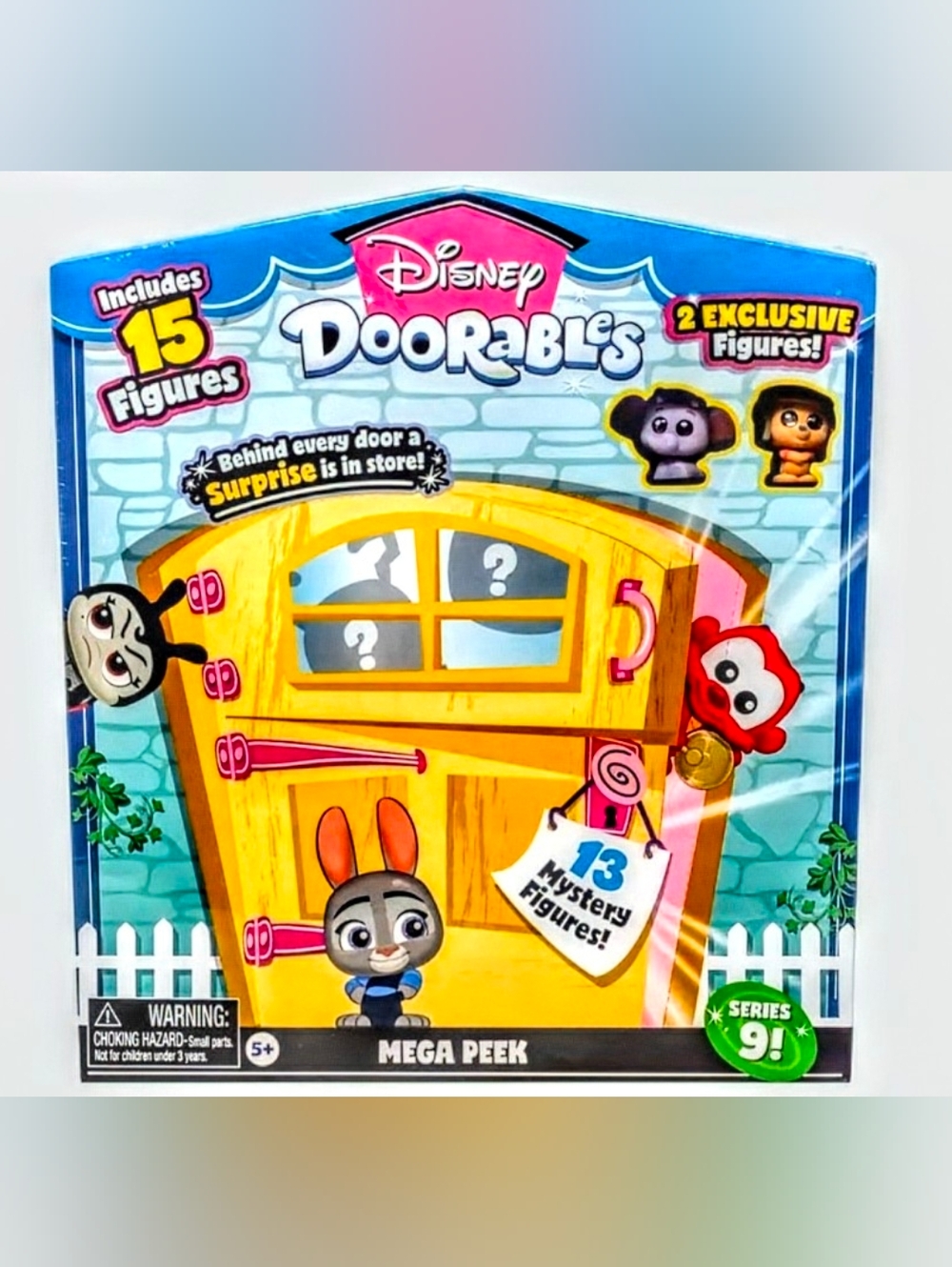 NIB Disney Doorables SERIES 9 Mystery Pack, 15 Figures (2 Exclusive Figures)